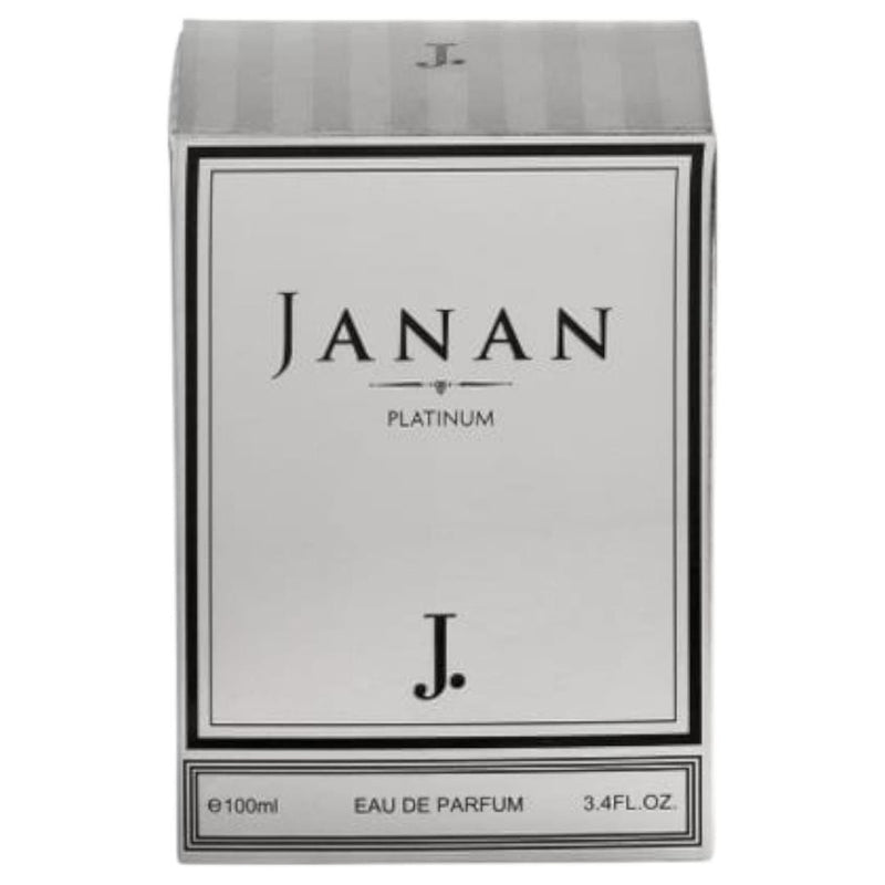 Janan Platinum: Long Lasting Spicy Citrus Perfume for Men - 100ml