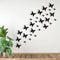 Butterfly Design Wall Sticker- Pack Of 30