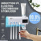 Toothpaste Dispenser And Brush Holder