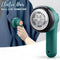 Portable Electric Lint Remover - Green ABS Plastic Fabric Shaver