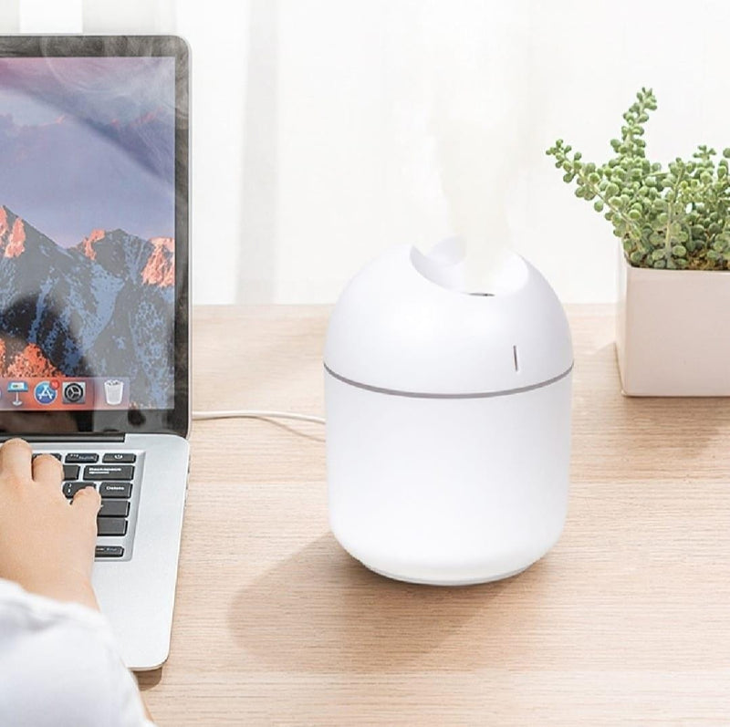 Mini Ultrasonic Air Purifier LED Lamp