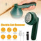 Portable Electric Lint Remover - Green ABS Plastic Fabric Shaver