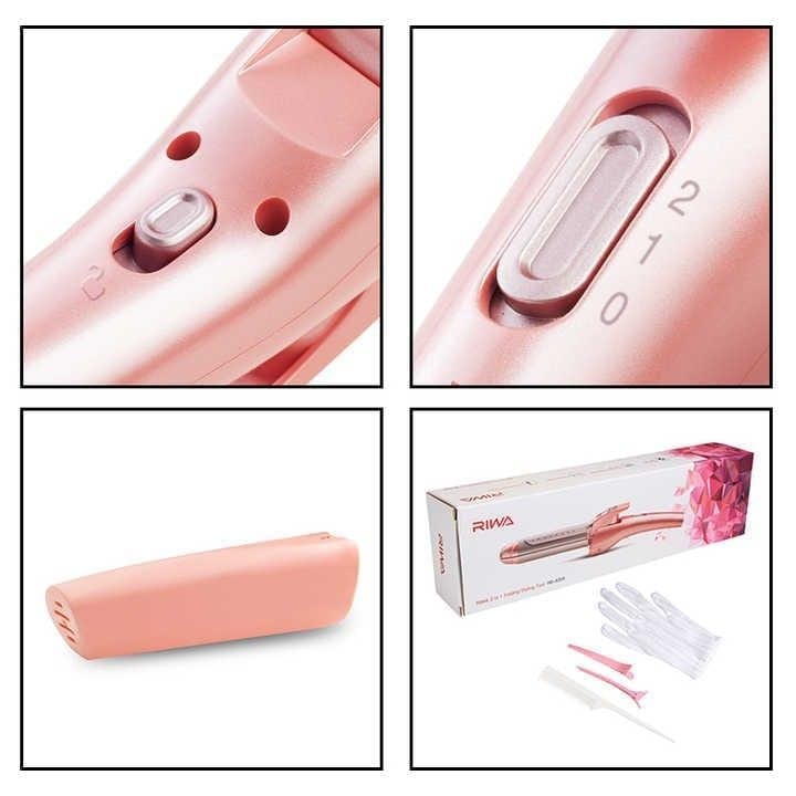 2 in 1 Smooth Hair Curler & Straightener - RB8309