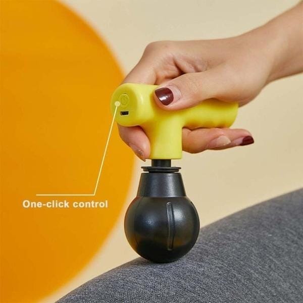 Compact Mini Massager Gun – 1 Pcs Green Therapy Device