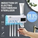 Toothpaste Dispenser And Brush Holder